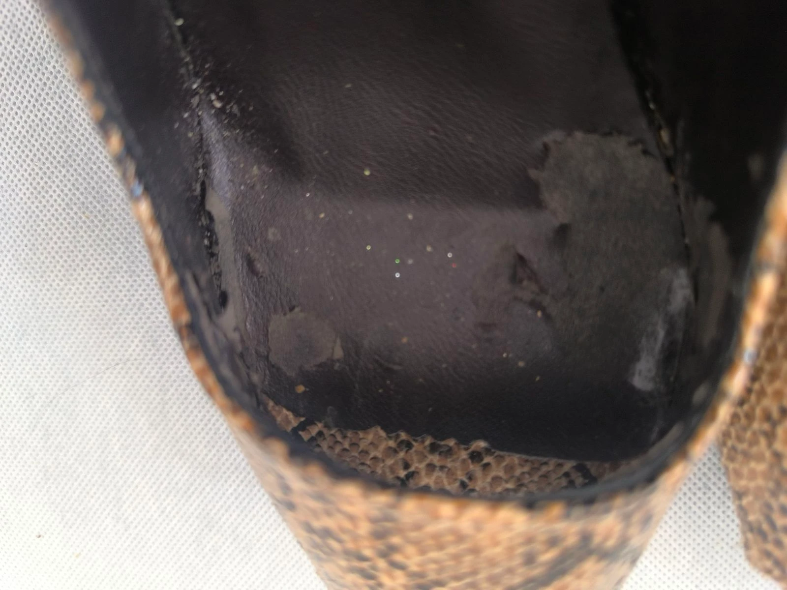 Chaussures à talon avec imprimé animal taille 39 – photo 5